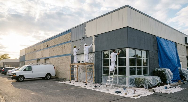 Commercial Concrete Painting in Longmont, CO